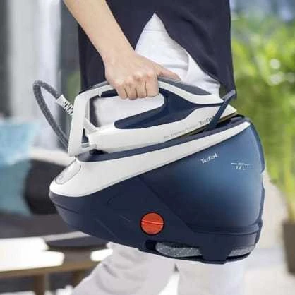 TEFAL | Garo generatorius | GV9221E0 Pro Express Protect | 2600 W | 1,8 l | 7,6 baro | Vertikali garų funkcija | Kalkių valymo funkcija | Mėlyna/Baltas