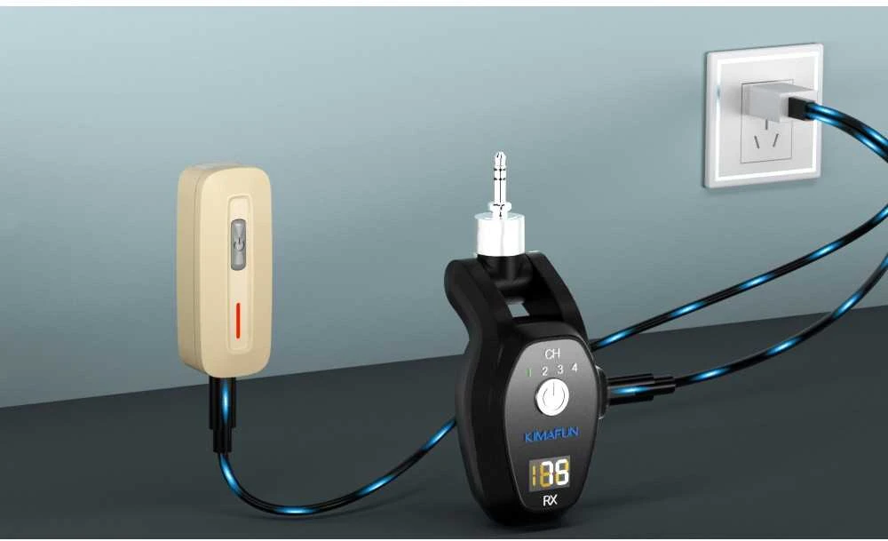 Mikrofonas - KIMAFUN KM-WP88 Atsparus Vandeniui Kondensatorinis 3.5mm TRS