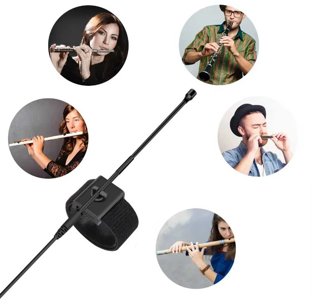 Mikrofono sistema - Belaidis KIMAFUN KM-U308A 2.4GHz Įkraunamas Juodas