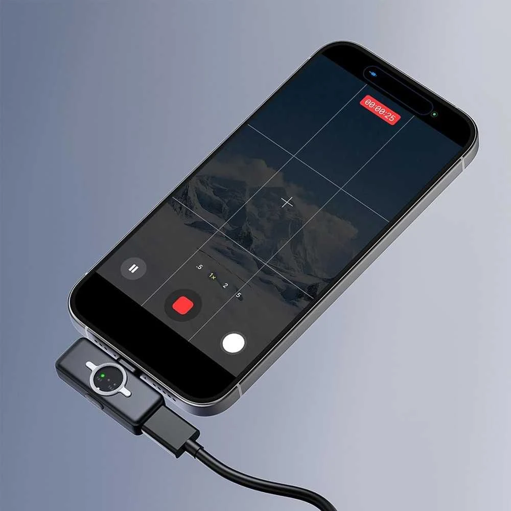 Mikrofonų sistema - ULANZI A30 Tiny Mic USB-C belaidis su triukšmo slopinimu