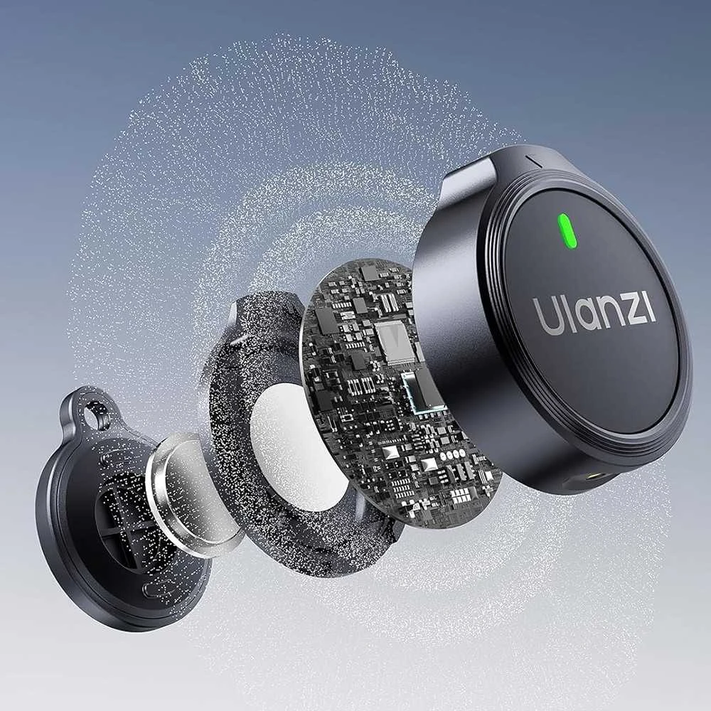 Mikrofono sistema - ULANZI A30 Tiny Mic USB-C, 50m nuotolis, triukšmo mažinimas
