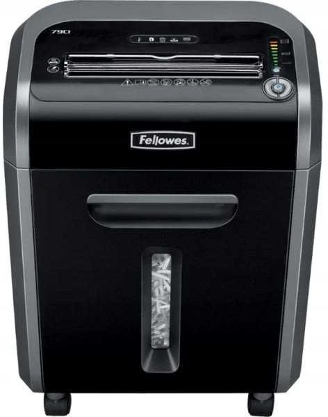 Fellowes Powershred | 79Ci | Juodas | 23 L | Kompaktinių diskų smulkinimas | Kreditinių kortelių smulkinimas | 54 dB | Popieriaus apdorojimo standartas/išvestis 16 lapų per eigą | 100 % atsparus uogienei skersinio pjovimo smulkintuvas | Garantija 24 mėn.