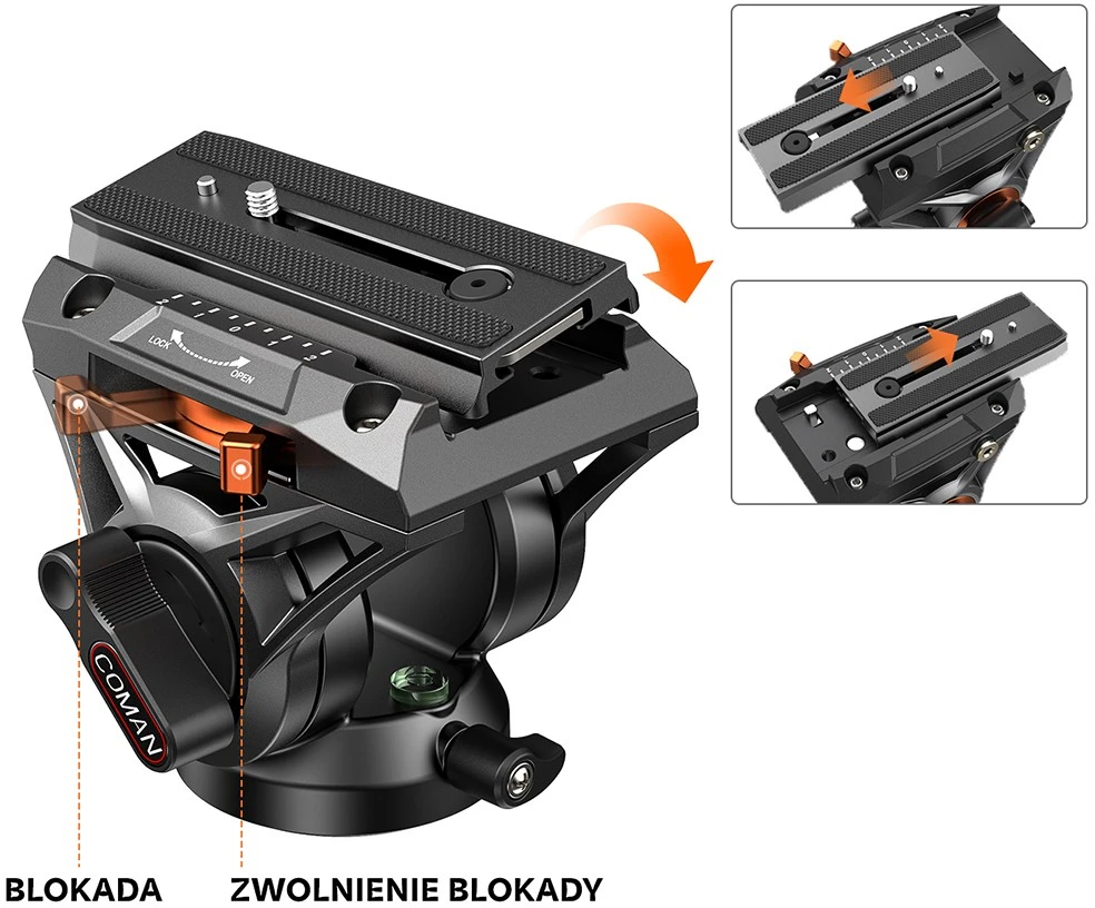 null Vaizdo trikojis - Coman DF16LS 189 cm 8kg