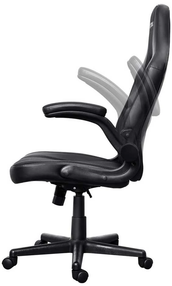 Žaidimų kėdė Trust GXT703 RIYE, Juoda