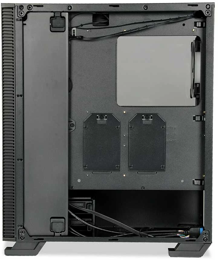 Housing IBOX WIZARD 4 GAMING OW4 (ATX, juodos spalvos)