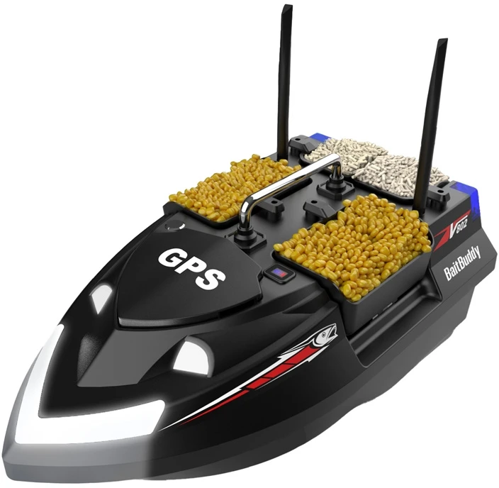 Flytec V802 PRO 12000mah bait boat (juodas)
