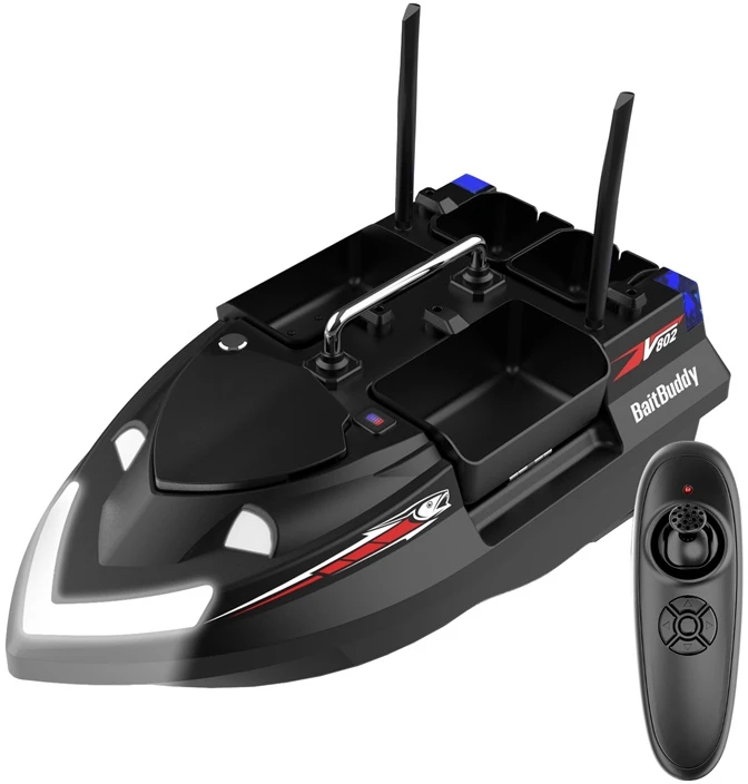 Flytec V802 12000mah bait boat (juodas)