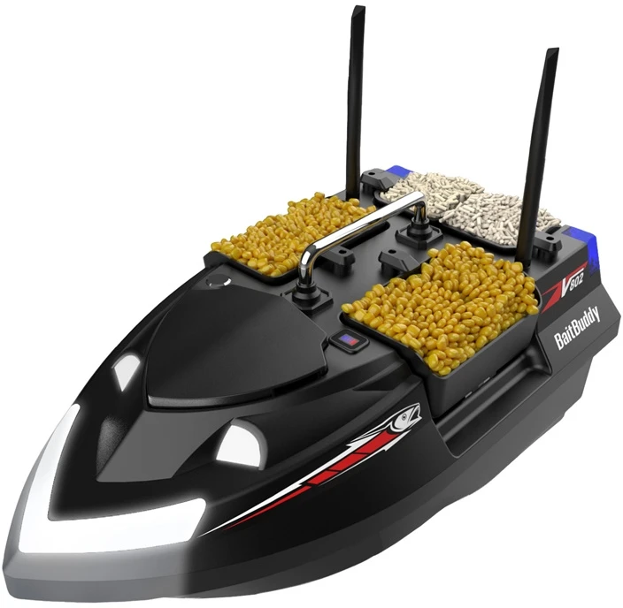 Flytec V802 12000mah bait boat (juodas)