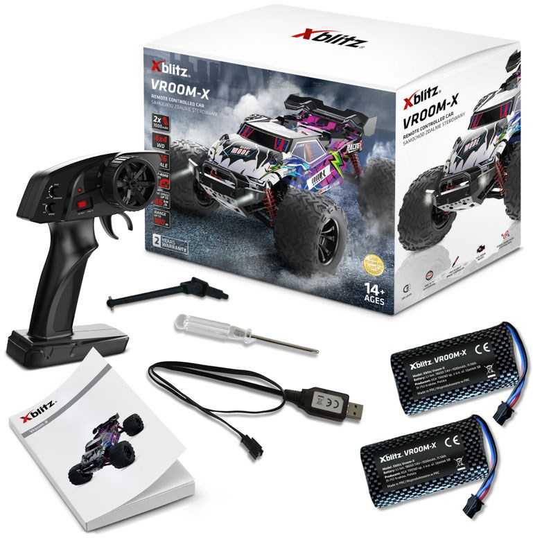 XBLITZ VROOM-X remote-controlled modelis 1:16