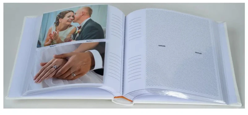 Nuotraukų Albumas - Fandy KD46200W 200 Nuotraukų 10x15 cm Slip-In Bookbound Baltas
