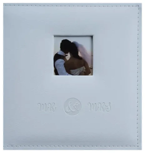 Nuotraukų Albumas - Fandy KD46200W 200 Nuotraukų 10x15 cm Slip-In Bookbound Baltas