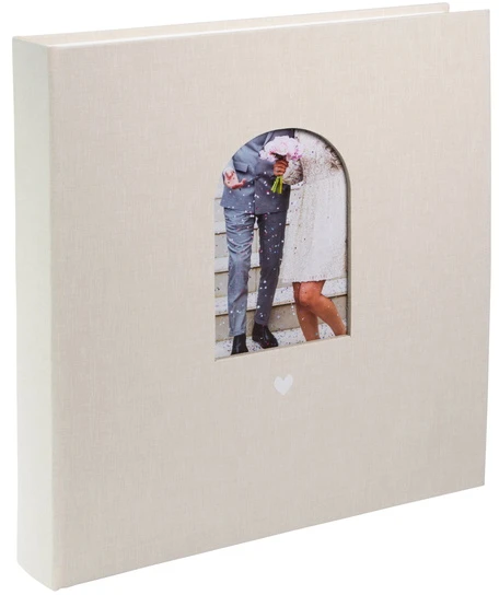 Nuotraukų Albumas - GOLDBUCH 08045 Herzensmoment 60 Puslapių 30x31 cm Bežinis