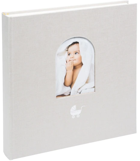Albumas GOLDBUCH 15017 Cozy Nest sand pilkas 30x31 60psl | kampučiai/lipdukai |