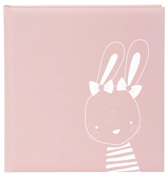 Albumas GOLDBUCH 15436 Polly pink 30x31 cm| 60 psl | balti lapai| kampučiai/lipdukai [V]