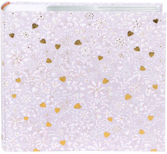 Albumas GOLDBUCH 17036 Finamente lilac 23x23cm, 10x15cm /200 foto kišeninis | knyginio rišimo