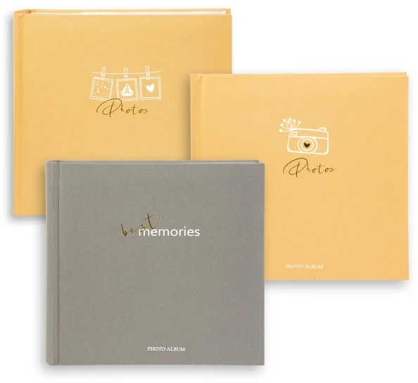 Albumas GOLDBUCH 17415 Best memories 23x23cm, 10x15cm /200 foto kišeninis | knyginio rišimo