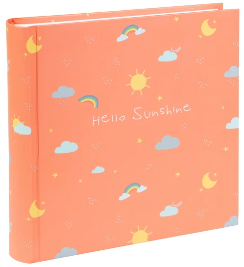 Nuotraukų Albumas - GOLDBUCH 17422 Sunshine 200 Nuotraukų 10x15cm 23x23cm, Knyginis, Balta