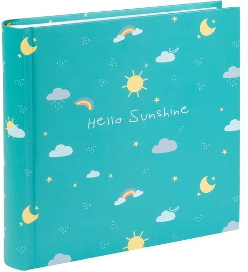 Nuotraukų Albumas - GOLDBUCH 17422 Sunshine 200 Nuotraukų 10x15cm 23x23cm, Knyginis, Balta