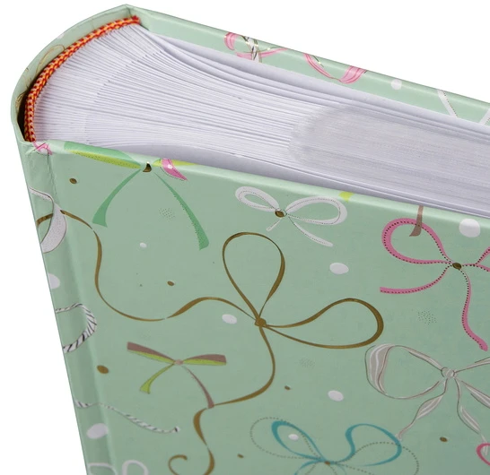 Albumas GOLDBUCH 17763 Ribboné mint 23x23cm, 10x15cm /200 foto kišeninis | knyginio rišimo