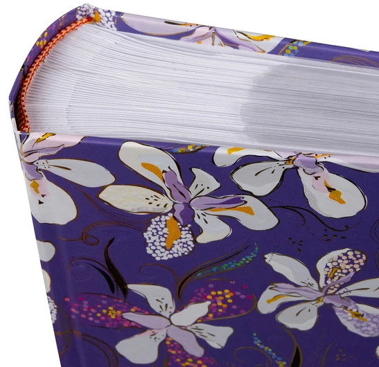 Albumas GOLDBUCH 17773 Orchid Mood violetinė 23x23cm, 10x15cm /200 foto kišeninis | knyginio rišimo