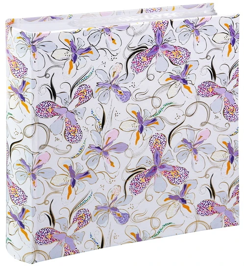 Albumas GOLDBUCH 17774 Orchid Mood baltas 23x23cm, 10x15cm /200 foto kišeninis | knyginio rišimo