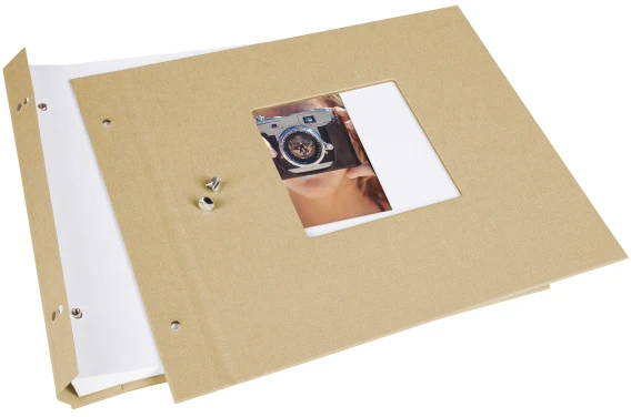 Albumas GOLDBUCH 26646 Bella Vista beige 30x25, 40psl balti lapai | kampučiai/lipdukai