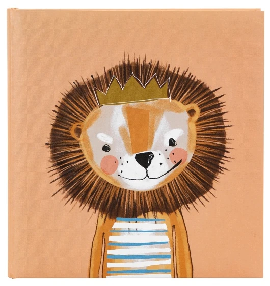 Albumas GOLDBUCH 27256 Fortuna oranžinis kampučiai/lipdukai, 30x31 60 psl, balti lapai