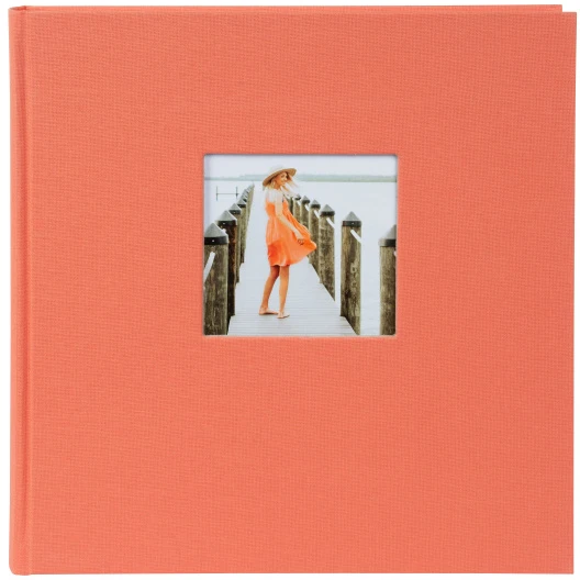Albumas GOLDBUCH 27480 Bella Vista salmon 30x31/ 60psl, balti lapai | kampučiai/lipdukai | knyginio rišimo