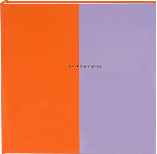 Albumas GOLDBUCH 27481 Coloration oranžinis|lilac 30x31 60psl | kampučiai/lipdukai | knyginio rišimo