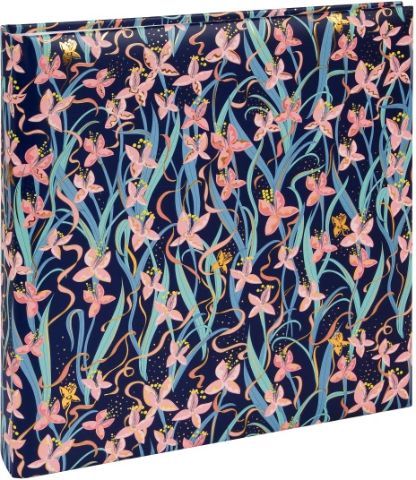 Albumas GOLDBUCH 27517 Garden Chic mėlynas 30x31 60psl | kampučiai/lipdukai | knyginio rišimo