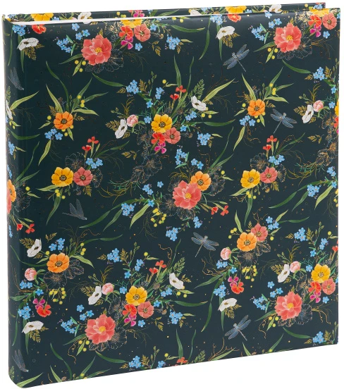 Albumas GOLDBUCH 27542 Verano dark 30x31 cm| 60 psl | balti lapai| kampučiai/lipdukai