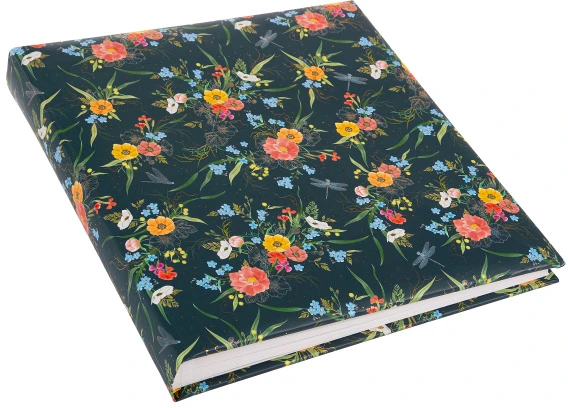 Albumas GOLDBUCH 27542 Verano dark 30x31 cm| 60 psl | balti lapai| kampučiai/lipdukai