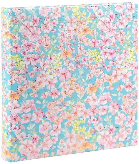 Albumas GOLDBUCH 27546 Forever Spring 30x31 cm| 60 psl | balti lapai| kampučiai/lipdukai