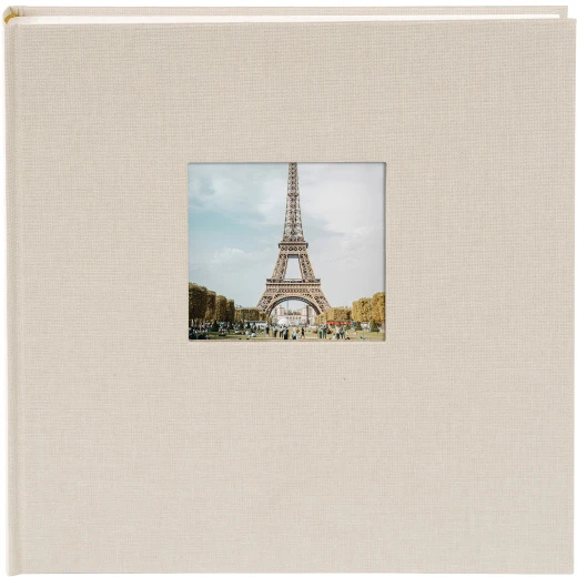 Albumas GOLDBUCH 27723 Bella Vista sandgrey 30x31/60psl, balti lapai | kampučiai/lipdukai | knyginio rišimo