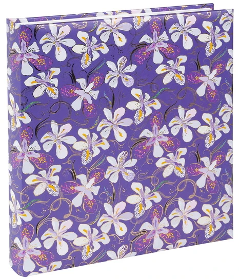 Albumas GOLDBUCH 27773 Orchid Mood violetinė 30x31 60psl | kampučiai/lipdukai | knyginio rišimo