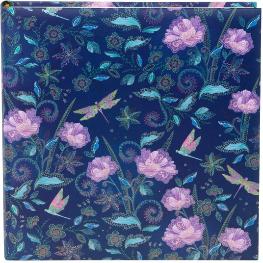 Albumas GOLDBUCH 27811 Nature's Melody mėlynas 30x31 cm| 60 psl | balti lapai| kampučiai/lipdukai