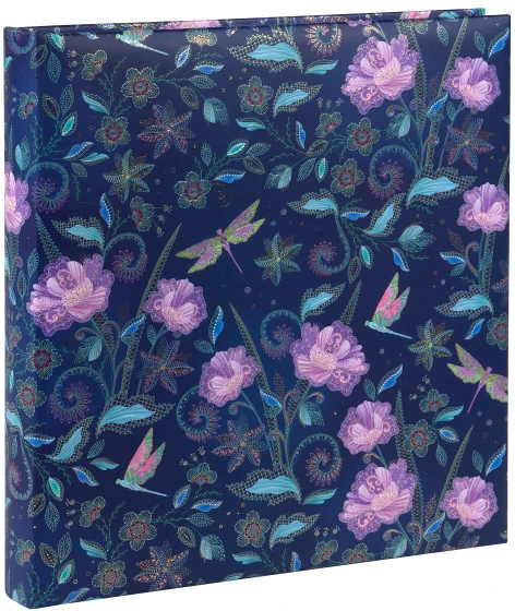 Albumas GOLDBUCH 27811 Nature's Melody mėlynas 30x31 cm| 60 psl | balti lapai| kampučiai/lipdukai