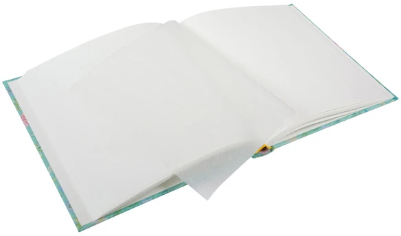 Albumas GOLDBUCH 27812 Nature's Melody mint 30x31 cm| 60 psl | balti lapai| kampučiai/lipdukai