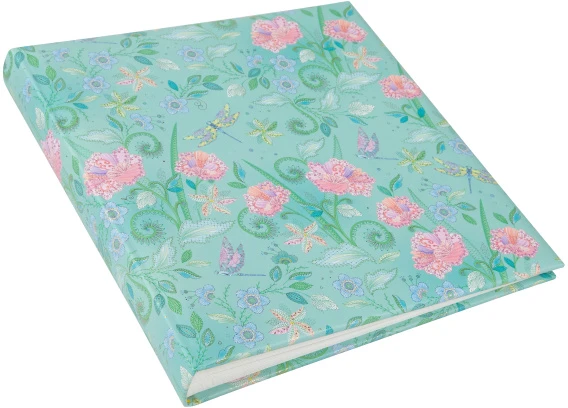 Albumas GOLDBUCH 27812 Nature's Melody mint 30x31 cm| 60 psl | balti lapai| kampučiai/lipdukai