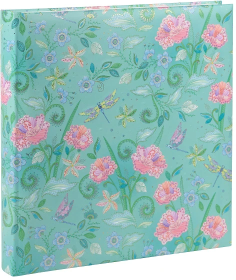 Albumas GOLDBUCH 27812 Nature's Melody mint 30x31 cm| 60 psl | balti lapai| kampučiai/lipdukai