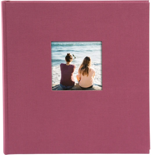 Albumas GOLDBUCH 31508 Bella Vista fuchsia 30x31/100psl, balti lapai | kampučiai/lipdukai | knyginio rišimo