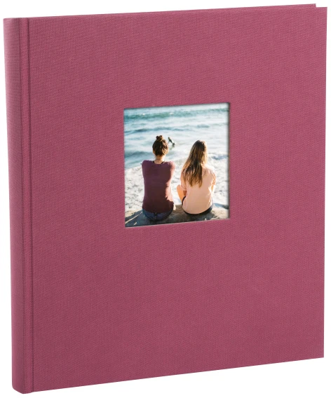 Albumas GOLDBUCH 31508 Bella Vista fuchsia 30x31/100psl, balti lapai | kampučiai/lipdukai | knyginio rišimo