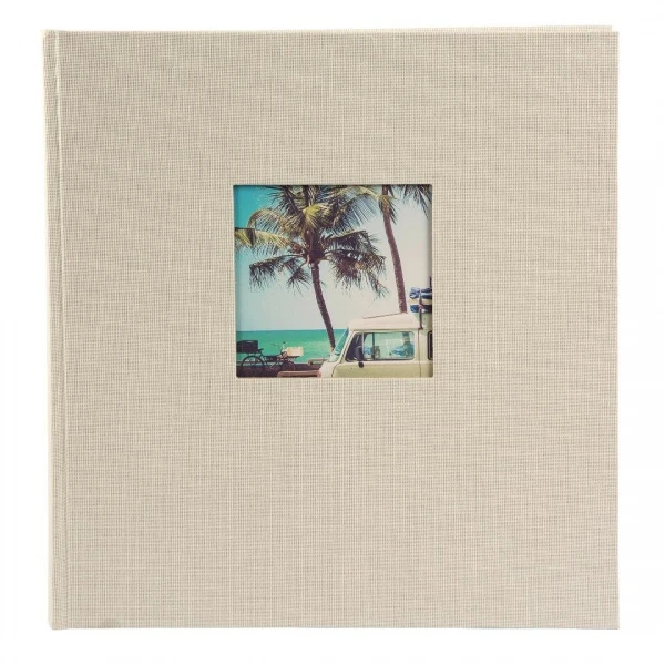 Albumas GOLDBUCH 31723 Bella Vista sandgrey 30x31/100psl, balti lapai | kampučiai/lipdukai | knyginio rišimo
