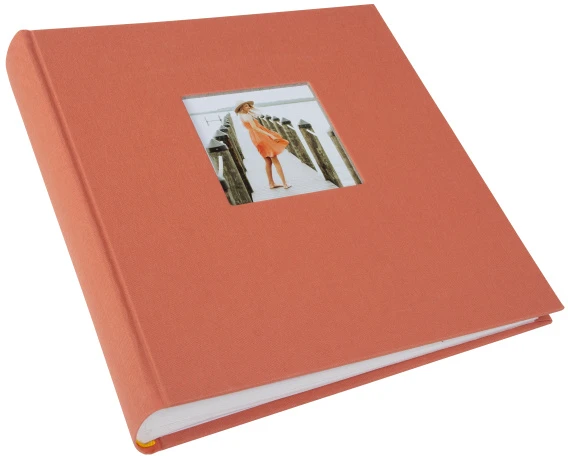 Albumas GOLDBUCH 31780 Bella Vista salmon 30x31/100psl, balti lapai | kampučiai/lipdukai | knyginio rišimo
