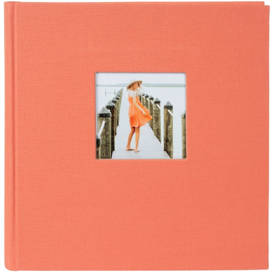 Albumas GOLDBUCH 31780 Bella Vista salmon 30x31/100psl, balti lapai | kampučiai/lipdukai | knyginio rišimo