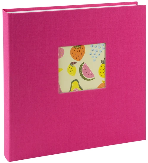Albumas GOLDBUCH 31969 Bella vista electric fuchsia 30x31/100psl | balti lapai | kampučiai/lipdukai | knyginio rišimo