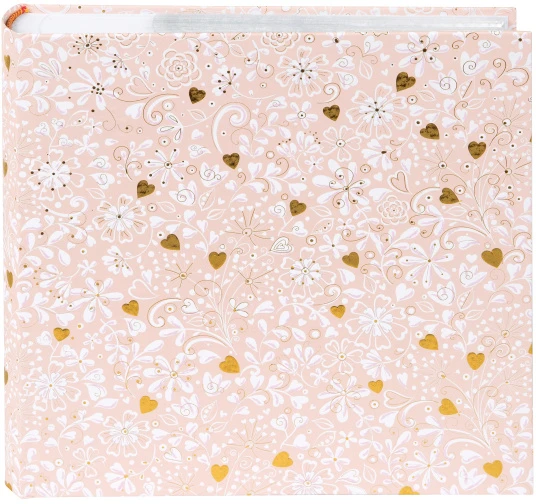 Albumas GOLDBUCH 17334 Finamente rose 23x23cm, 10x15cm /200 foto kišeninis | knyginio rišimo