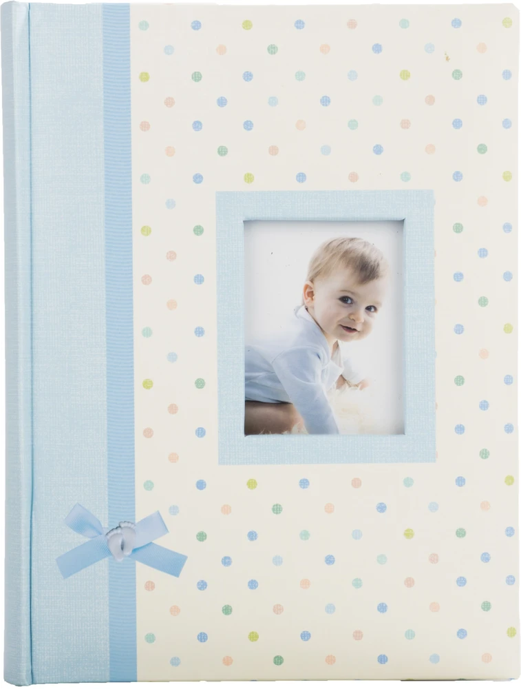 Nuotraukų Albumas - Poldom Baby Mix 200 Nuotraukų Mėlynas