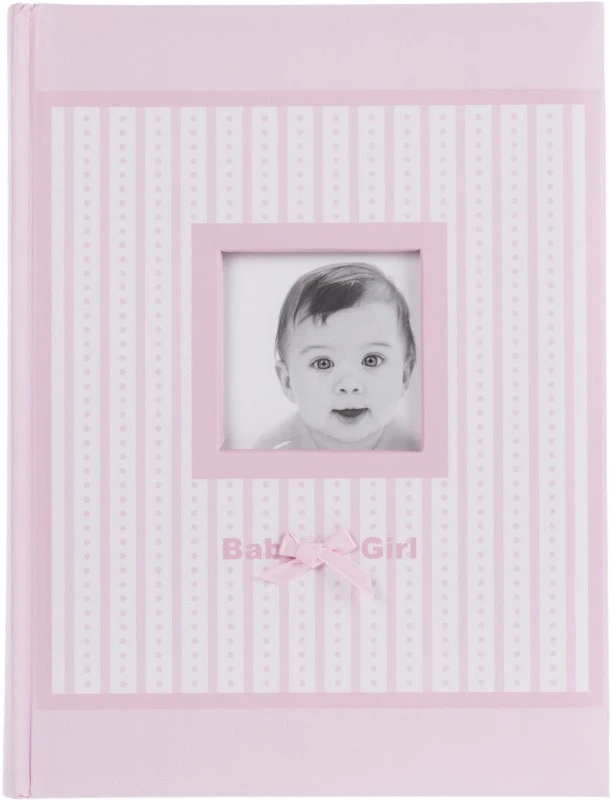 Nuotraukų rėmelis Nuotraukų albumas - Poldom Baby Mix Rožinis 10 x 15 cm, 200 Nuotraukų