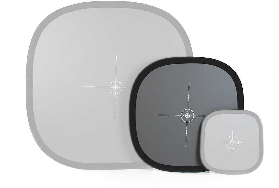 Nuotraukų fonas - Lastolite Ezybalance 50cm Pilkas/Baltas 18%